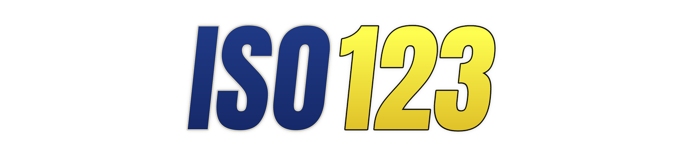 iso123 โลโก้
